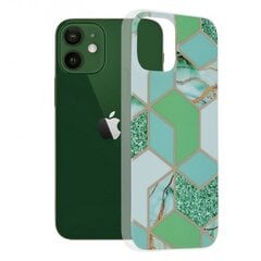 Чехол для телефона Techsuit Marble Series iPhone 12 / 12 Pro зеленого цвета цена и информация | Чехлы для телефонов | kaup24.ee