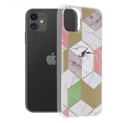 Чехол для телефона Techsuit Marble Series iPhone 11 фиолетовый цвет цена и информация | Чехлы для телефонов | kaup24.ee