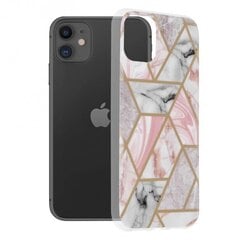 Чехол для телефона Techsuit Marble Series iPhone 11 розовый цвет цена и информация | Чехлы для телефонов | kaup24.ee