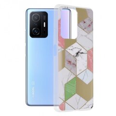 Чехол для телефона Techsuit Marble Series Xiaomi 11T / 11T Pro фиолетовый цвет цена и информация | Чехлы для телефонов | kaup24.ee