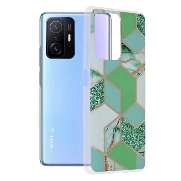 Telefoniümbris Techsuit Marble Series Xiaomi 11T / 11T Pro roheline цена и информация | Telefoni kaaned, ümbrised | kaup24.ee