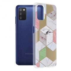 Telefoniümbris Techsuit Marble Series Samsung Galaxy A03s lilla hind ja info | Telefoni kaaned, ümbrised | kaup24.ee