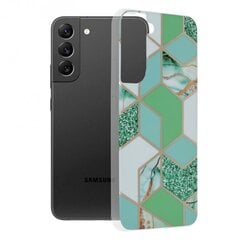 Чехол для телефона Techsuit Marble Series Samsung Galaxy S22 Plus 5G зеленого цвета цена и информация | Чехлы для телефонов | kaup24.ee