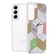 Telefoniümbris Techsuit Marble Series Samsung Galaxy S22 5G lilla hind ja info | Telefoni kaaned, ümbrised | kaup24.ee