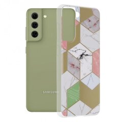 Чехол для телефона Techsuit Marble Series Samsung Galaxy S21 FE 5G фиолетовый цвет цена и информация | Чехлы для телефонов | kaup24.ee