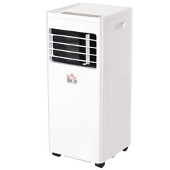 HOMCOM mobiilne kliimaseade 2,1 kW 3-in-1 kliimaseade-jahutus-kuivatus ja ventilatsioon12-18㎡ 24h taimeri kaugjuhtimispuldiga 2 kiirustasemed hind ja info | Ventilaatorid | kaup24.ee