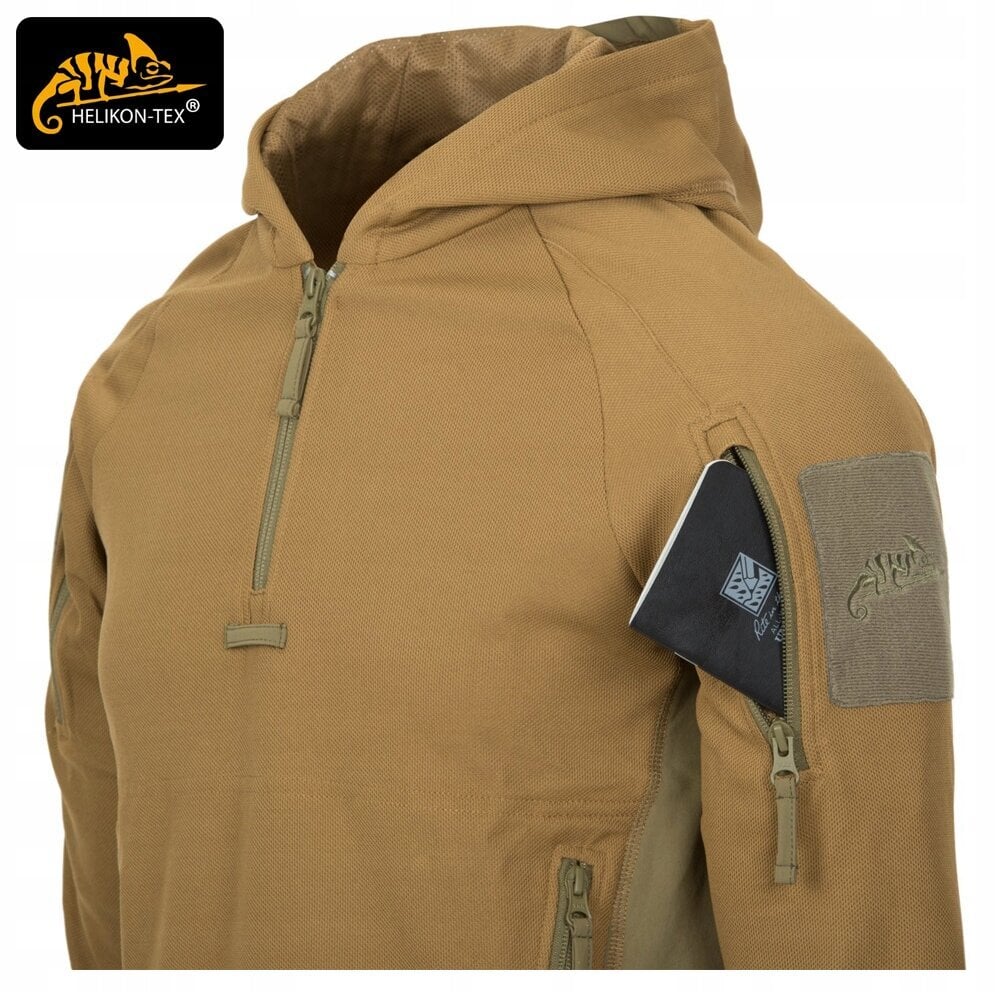 Meeste känguru kapuuts Helikon-Tex Range Hoodie TopCool, must hind ja info | Meeste pusad | kaup24.ee