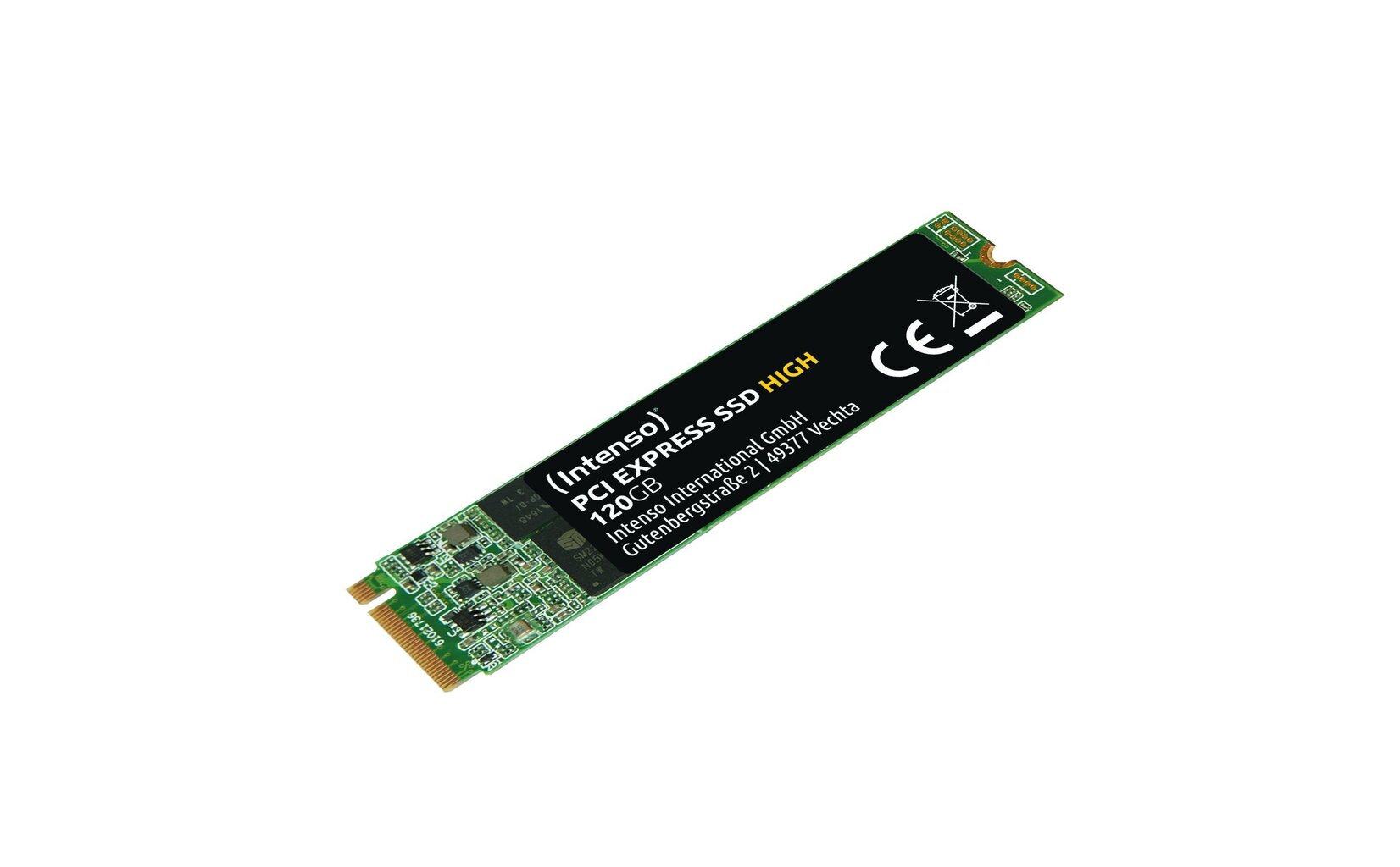 Intenso SSD PCI Express 120GB hind ja info | Sisemised kõvakettad (HDD, SSD, Hybrid) | kaup24.ee