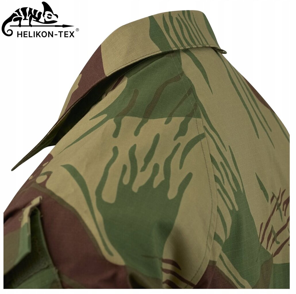 Meeste taktikaline vormipluus kampsun Helikon-Tex Raid PC Stretch RS, US Woodland hind ja info | Meeste pusad | kaup24.ee