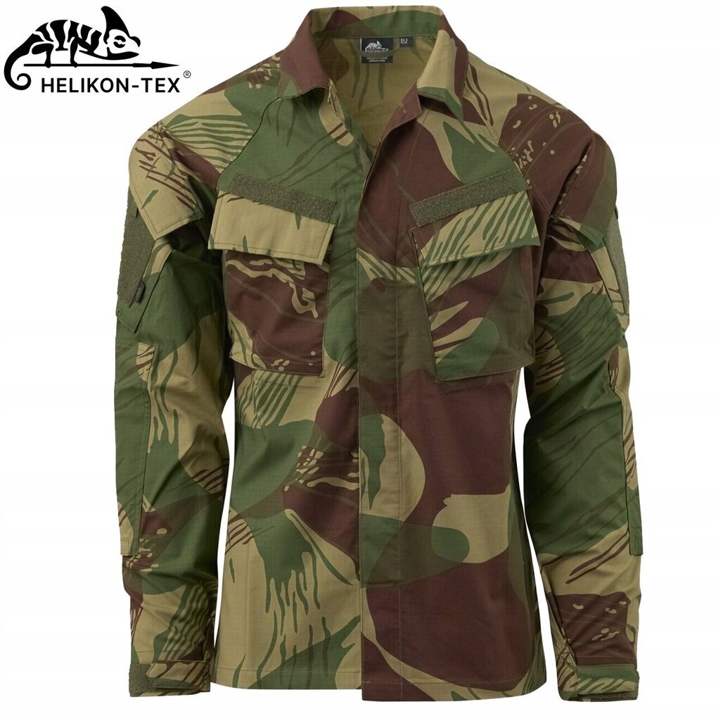 Meeste taktikaline vormipluus kampsun Helikon-Tex Raid PC Stretch RS, Tiger Stripe hind ja info | Meeste pusad | kaup24.ee