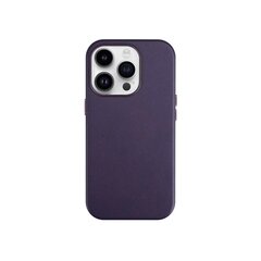 Чехол Mag Leather Case Apple iPhone 12/12 Pro темно-фиолетовый цена и информация | Чехлы для телефонов | kaup24.ee