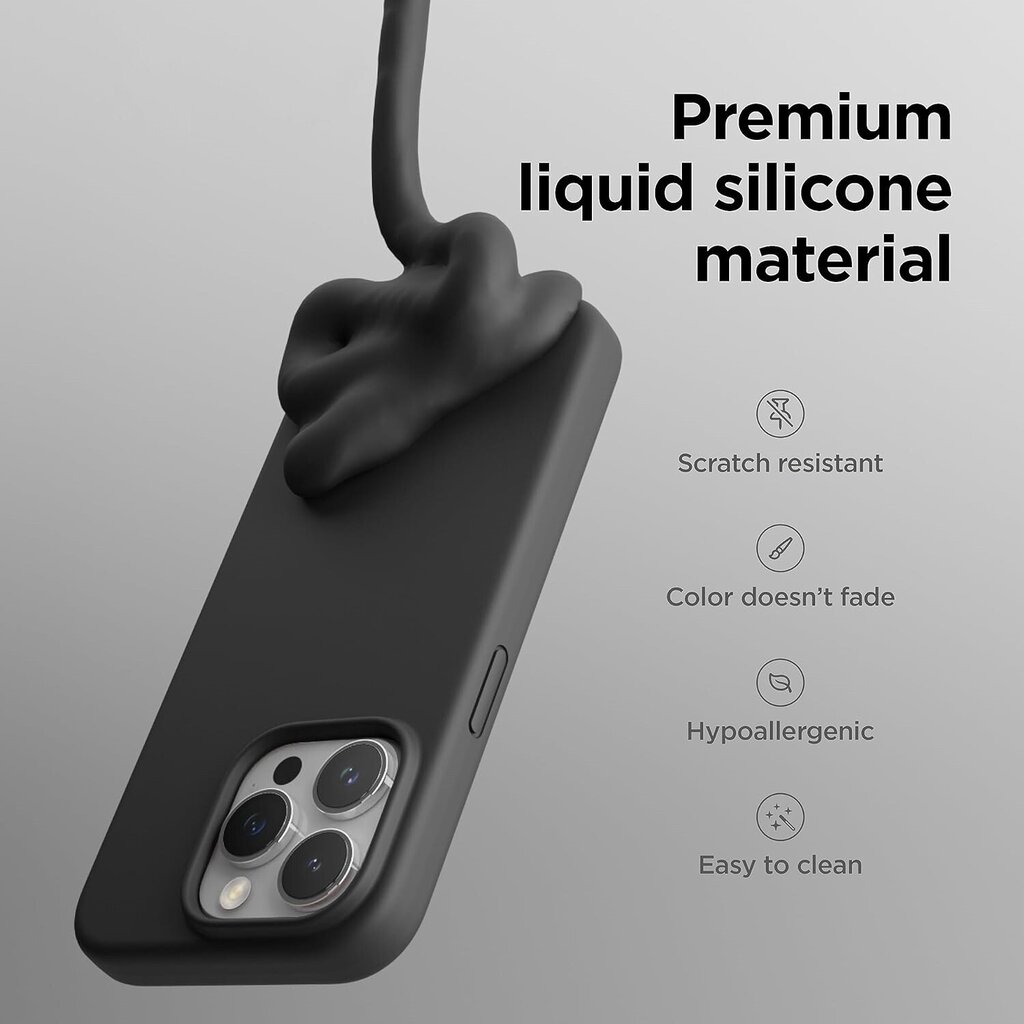 Telefoniümbris Mag Silicone Case Apple iPhone 14 Pro sinine цена и информация | Telefoni kaaned, ümbrised | kaup24.ee