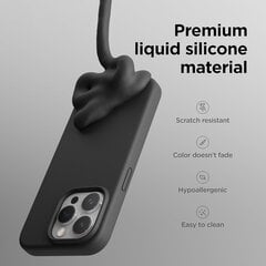 Telefoniümbris Mag Silicone Case Apple iPhone 16 sinine hind ja info | Telefoni kaaned, ümbrised | kaup24.ee