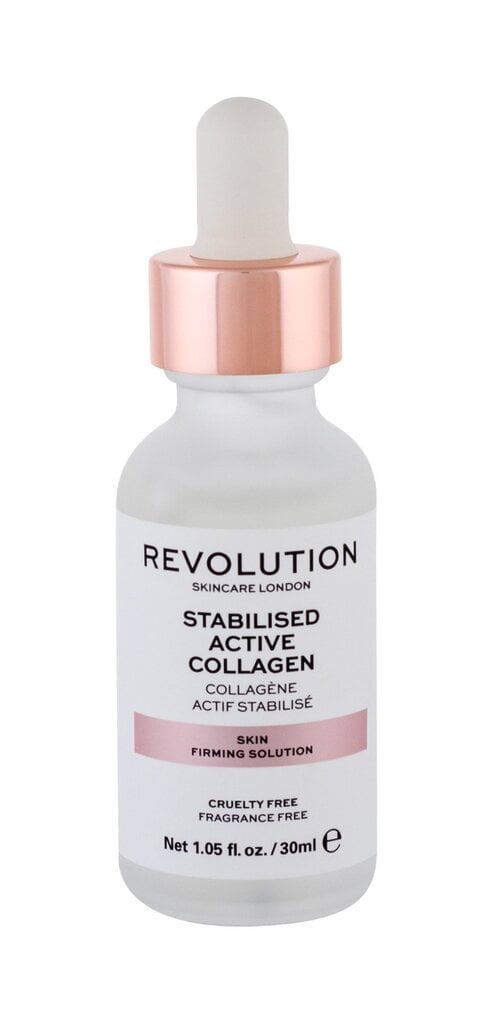 Pinguldav näoseerum koos kollageeniga Revolution Skincare London 30 ml цена и информация | Näoõlid, seerumid | kaup24.ee