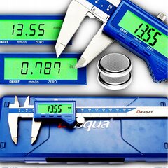 Elektrooniline nihik Dasqua 150 mm Metallist Täpne hind ja info | Käsitööriistad | kaup24.ee