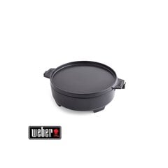 WEBER DUTCH OVEN DUO 6,8 л Голландская духовка 8857 цена и информация | Аксессуары для гриля и барбекю | kaup24.ee