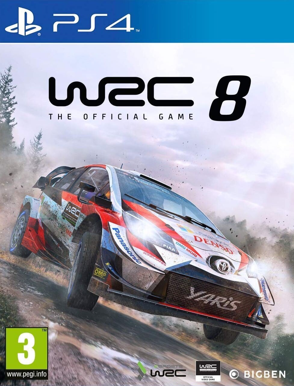 Компьютерная игра WRC 8, PS4 цена | kaup24.ee