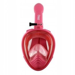 MASTER Full Face snorgeldamismask XS Pink цена и информация | Маски для дайвинга | kaup24.ee