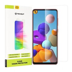 Изогнутое стекло Techsuit Vision Samsung Galaxy A12 / A12 Nacho / A02 / M02 / M12 / F12 / A32 5G  - Прозрачный цена и информация | Защитные пленки для телефонов | kaup24.ee