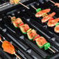 Outsunny gaasigrill BBQ grillkäru 6 põletiga 1 külgpõleti Kapp Multifunktsionaalne metall Must 135 x 50 x 100 cm hind ja info | Grillid | kaup24.ee