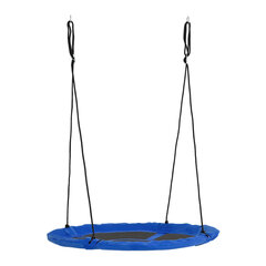 Outsunny Nest Swing Ø110cm 150kg adjustable Blue 3-12 лет цена и информация | Подвесные качели | kaup24.ee