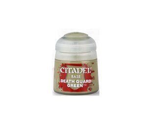 Citadel - Death Guard Green (base) акриловая краска, 12ml, 21-37 цена и информация | Принадлежности для рисования, лепки | kaup24.ee