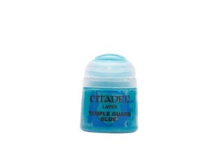 Citadel - Temple Guard Blue (layer) акриловая краска, 12ml, 22-20 цена и информация | Принадлежности для рисования, лепки | kaup24.ee