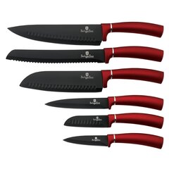 Набор из 6 кухонных ножей berlinger haus bh-2542 цена и информация | Подставка для ножей Tescoma Woody, 21 см | kaup24.ee