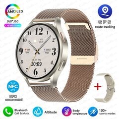 2024. aasta uus NFC Bluetooth-kõne Smart Watch Adult Watch 6 GPS Motion Track 360*360 HD ekraan Kellad IP68 Veekindel nutikell täiskasvanutele hind ja info | Kellad | kaup24.ee