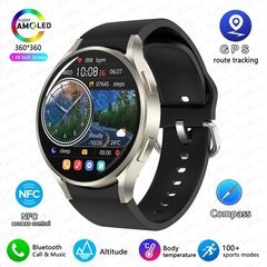 2024. aasta uus NFC Bluetooth-kõne Smart Watch Adult Watch 6 GPS Motion Track 360*360 HD ekraan Kellad IP68 Veekindel nutikell täiskasvanutele цена и информация | Часы | kaup24.ee