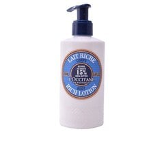 Ihupiim L'Occitane Shea Butter Rich 250 ml hind ja info | Kehakreemid, losjoonid | kaup24.ee