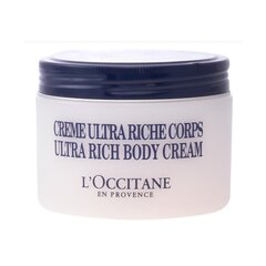 Kehakreem kuivale nahale L'Occitane Karite Ultra Rice Corps 200 ml hind ja info | Kehakreemid, losjoonid | kaup24.ee