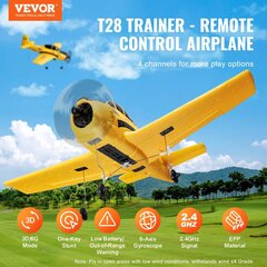 Игрушка RC самолет Vevor, 2,4 ГГц, 3D / 6G режим цена и информация | Игрушки для мальчиков | kaup24.ee