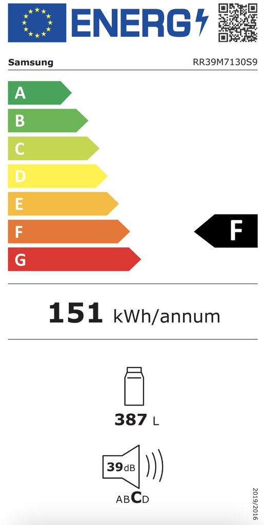 Samsung RR39C7BH5S9/EF цена и информация | Külmkapid | kaup24.ee