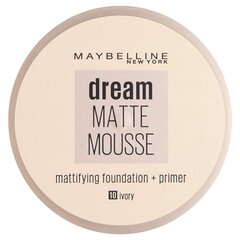 Косметическая основа Maybelline Dream Matte Mousse SPF15 18 мл цена и информация | Пудры, базы под макияж | kaup24.ee