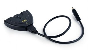 Adapter Gembird DSW-HDMI-35, 3x input, 1x output HDMI, 0.5m hind ja info | USB jagajad, adapterid | kaup24.ee