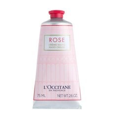 Toitev kätekreem L'Occitane Rose 75 ml цена и информация | Кремы, лосьоны для тела | kaup24.ee