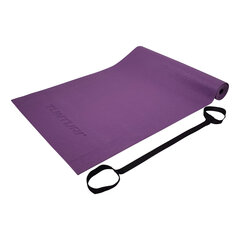 Коврик для йоги Tunturi PVC 182x61x0.4 cm, фиолетовый цена и информация | Коврики для йоги, фитнеса | kaup24.ee