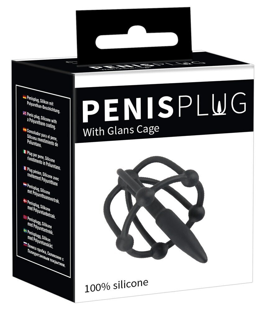 Пробка для пениса с клеткой для головки You2Toys Penis Plug цена | kaup24.ee