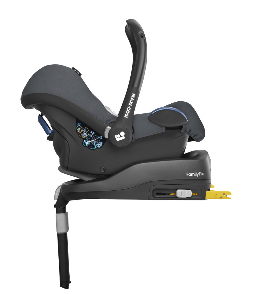 Turvahäll Maxi Cosi CabrioFix, 0-13 kg, Essential graphite цена и информация | Turvatoolid | kaup24.ee