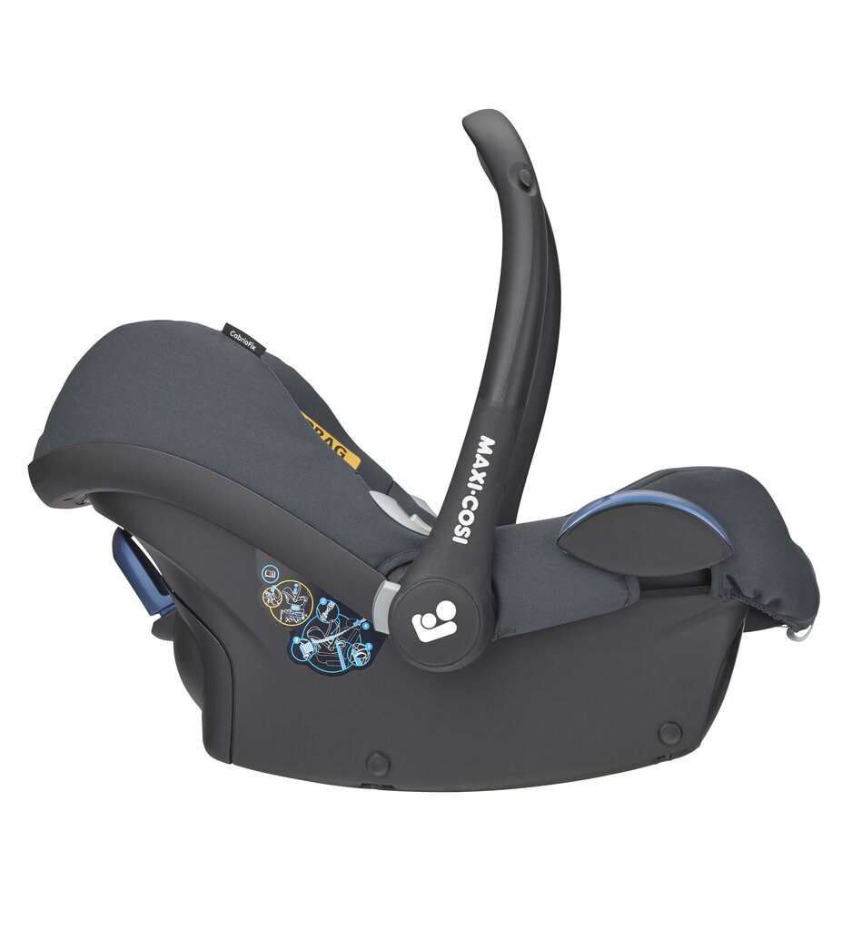 Turvahäll Maxi Cosi CabrioFix, 0-13 kg, Essential graphite цена и информация | Turvatoolid | kaup24.ee