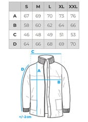 Мужская куртка OMBRE OM-JALP-0141 переходная, Bomber цена и информация | Мужские куртки | kaup24.ee