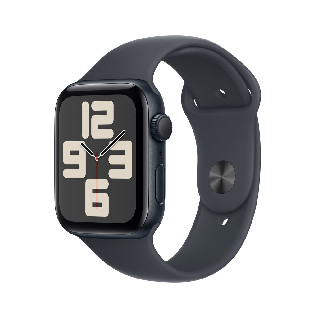 Apple Watch SE GPS 44mm Midnight Aluminium Case with Midnight Sport Band - S/M MXEJ3ET/A цена и информация | Nutikellad (smartwatch) | kaup24.ee