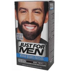 Vuntsi- ja habeme värvid Just For Men, must 28,4g hind ja info | Juuksevärvid | kaup24.ee