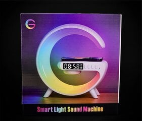 Multifunktsionaalne traadita RGB lamp, valge цена и информация | Зарядные устройства для телефонов | kaup24.ee