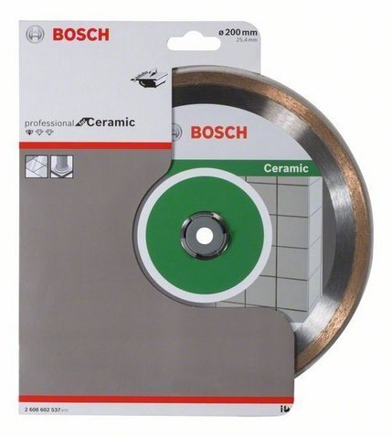 Teemantketas Bosch Standard For Ceramic 200x25,4mm hind ja info | Käsitööriistad | kaup24.ee
