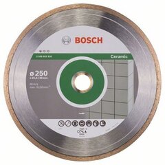 Алмазный диск Bosch Standard for Ceramic 250x25,40мм цена и информация | Механические инструменты | kaup24.ee