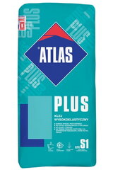 Atlas Plus Väga paindlik plaadiliim 25 kg deformeeritav цена и информация | Клей | kaup24.ee