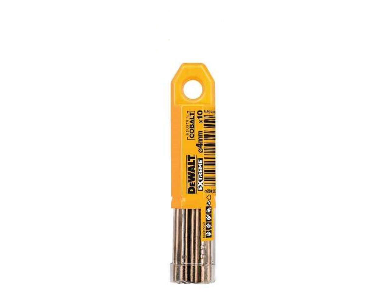 Koobalt metallipuur Dewalt 4mm (DT4924), 10 tk цена и информация | Käsitööriistad | kaup24.ee