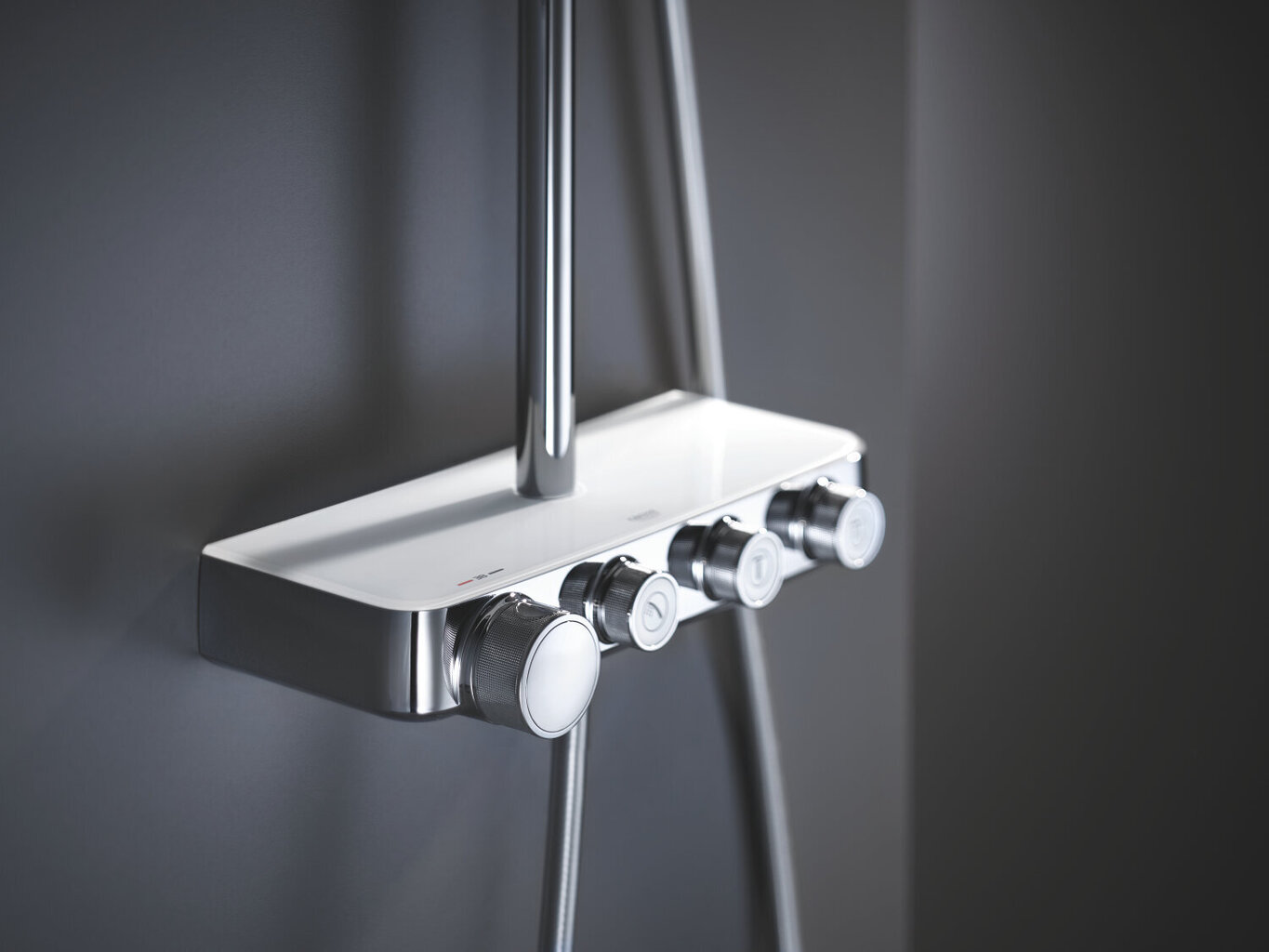 Dušisüsteem Grohe Euphoria SmartControl 310, Moon White hind ja info | Komplektid ja dušipaneelid | kaup24.ee